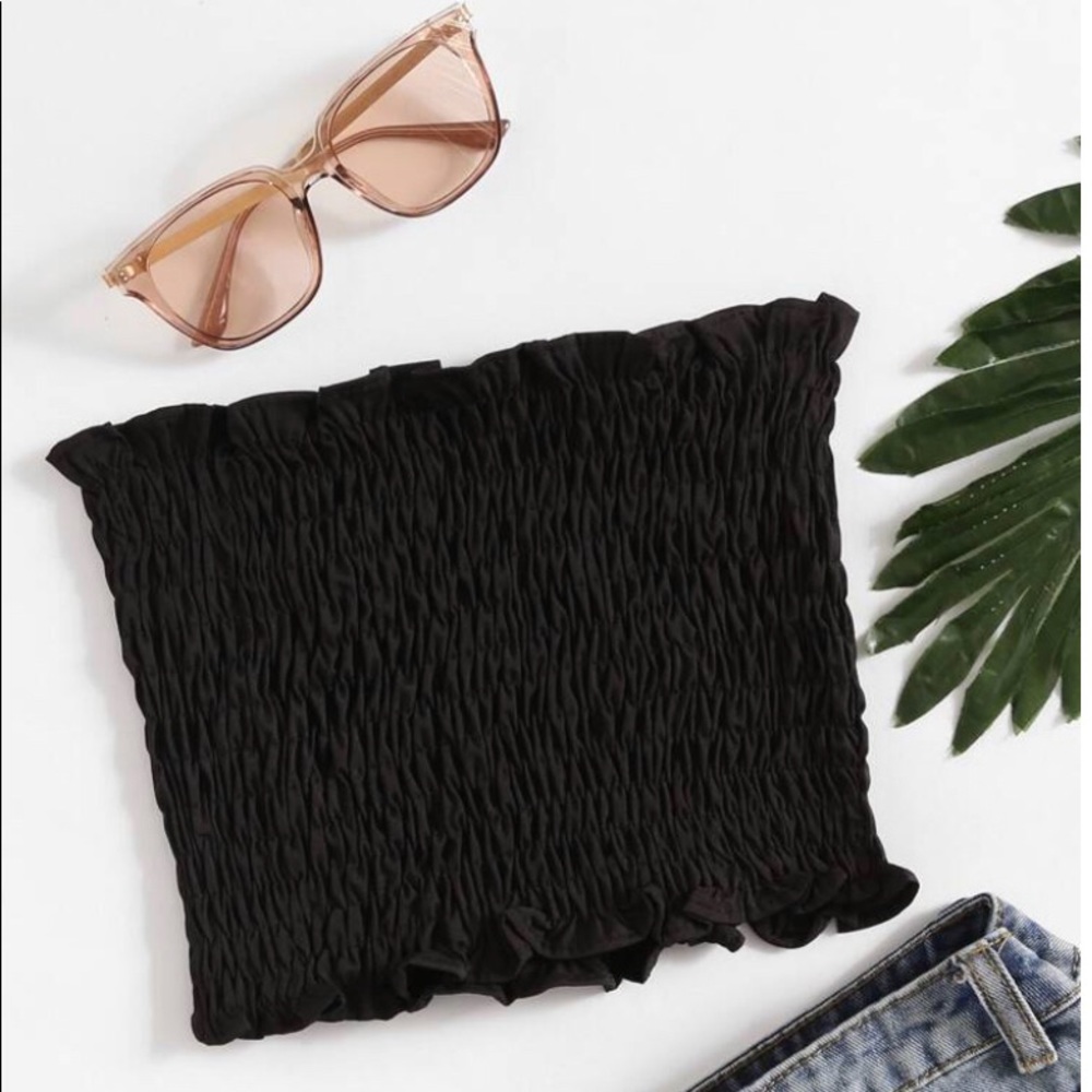 Black tube top